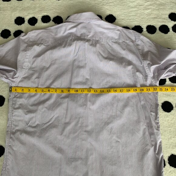 Canali 1934 Designer Striped Dress Shirt - Picture 10 of 13